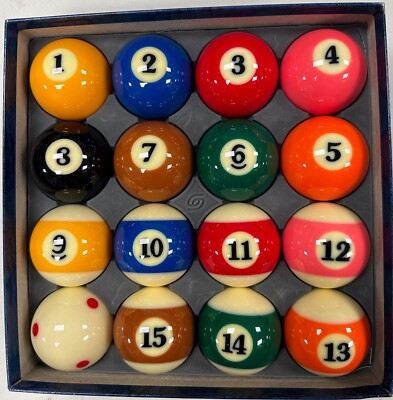 Super Aramith Pro-Cup TV Billiard Pool Ball set 2 1/4