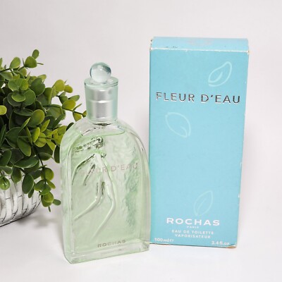 Fleur D'Eau by Rochas Eau De Toilette Spray Perfume for Women 3.4