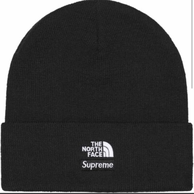 NWT Supreme x The North Face Beanie (FW24) Black | eBay