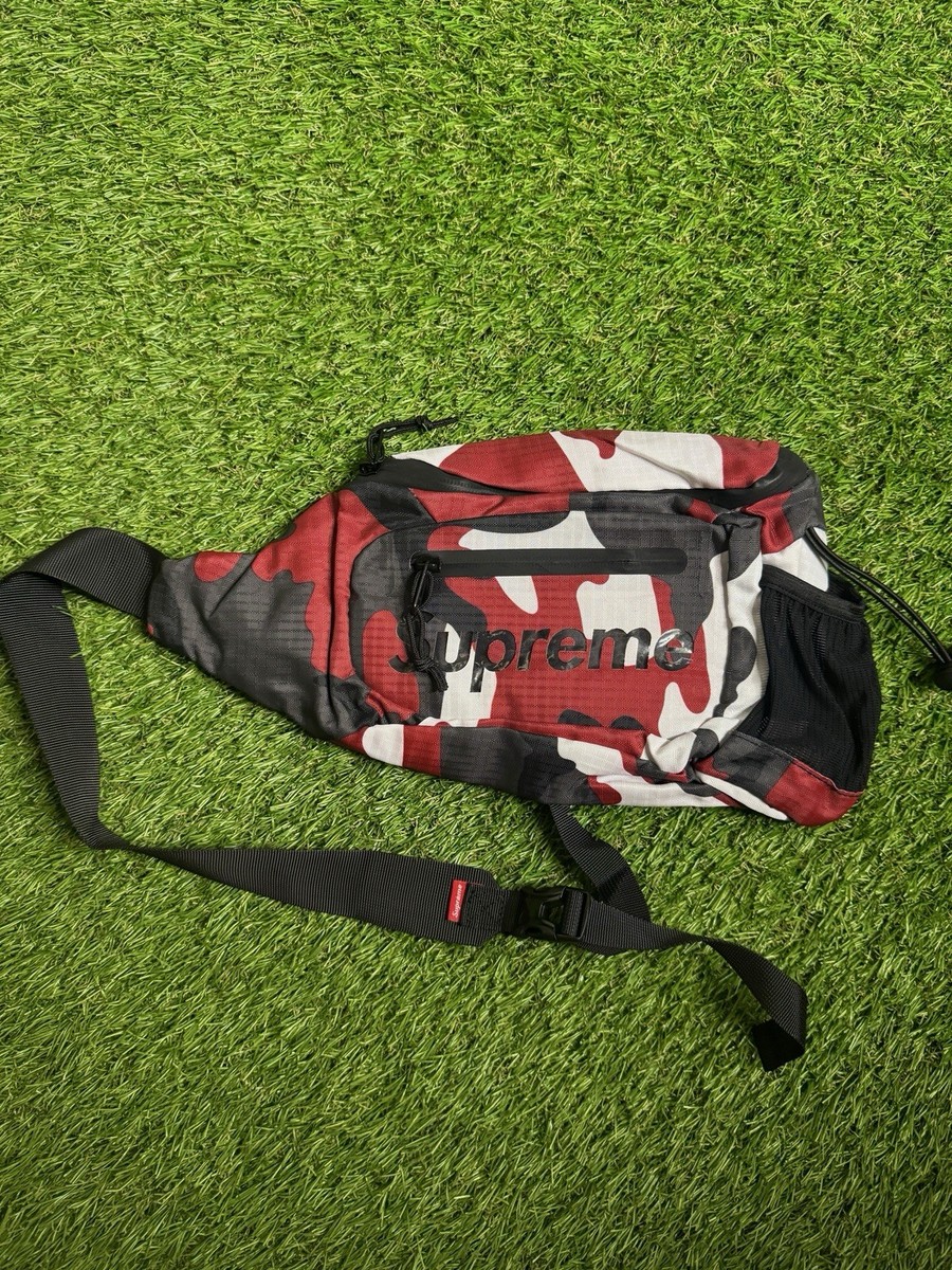 Supreme Sling Bag SS21 Red Camo | eBay