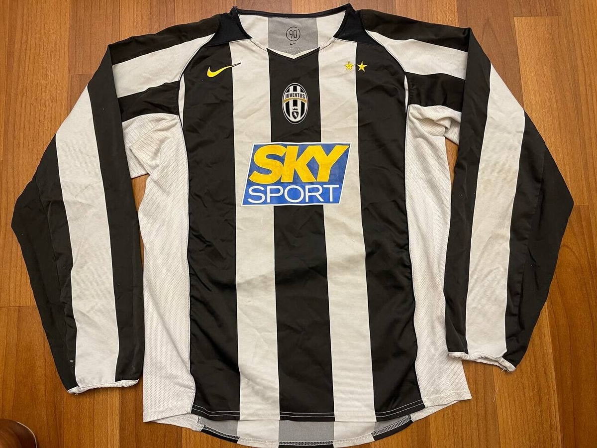 Juventus 2004/205 Nike Home Football Shirt #28 Cannavaro Size L | eBay