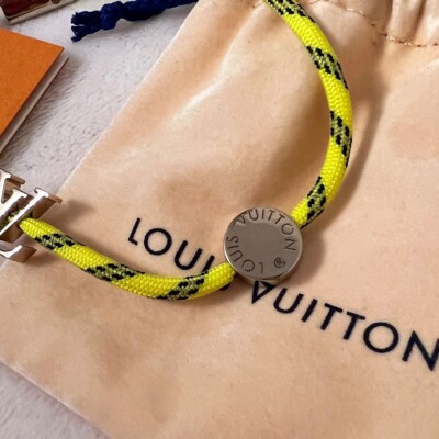 Louis Vuitton Fluo Jaune Adjustable Bracelet - MP2145 Neon Yellow