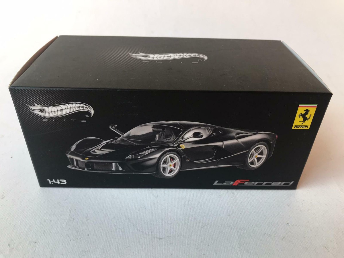 Hot Wheels Elite Ferrari LaFerrari Black 1/43 BCT84 | eBay