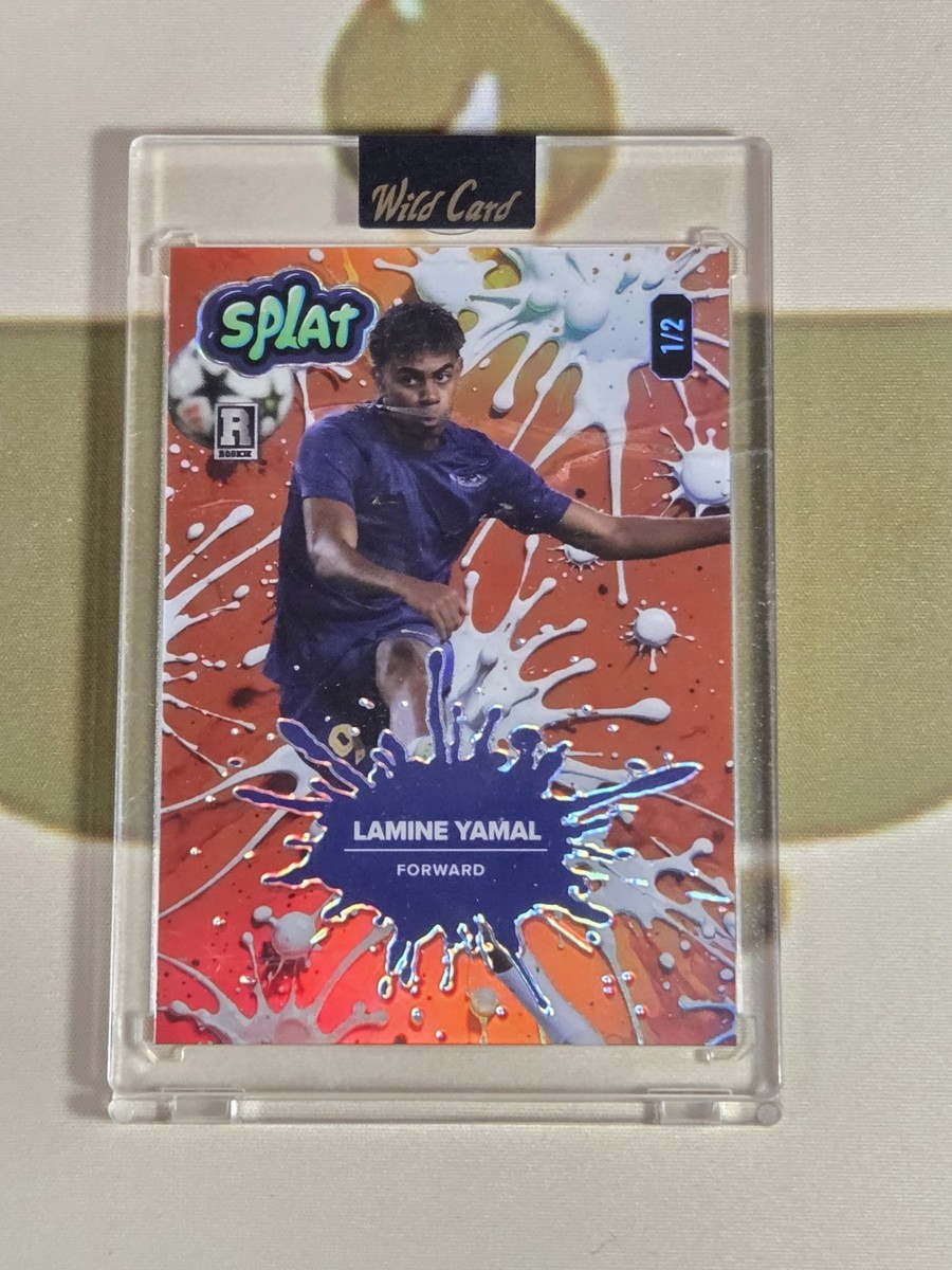 2024 Wild Card Splat Lamine Yamal 1/2 🔥 Rookie 🔥 National