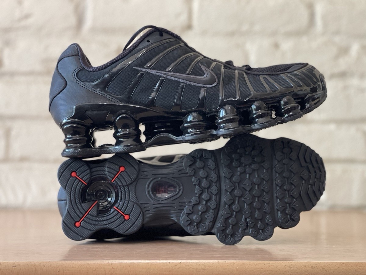 Nike Shox TL Shoes Black Metallic Hermatite AV3595-002 Men 7