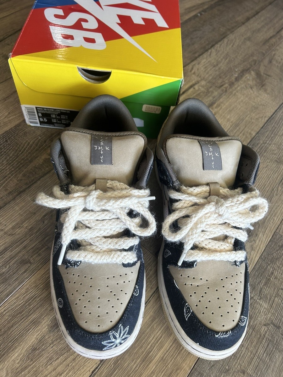 Size 8 - Nike Dunk Low Premium QS SB x Travis Scott Cactus Jack