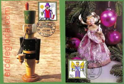 ag7388 - GERMANY - Set of 4 MAXIMUM CARD - 06.11.1990 - TOYS | eBay