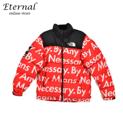Supreme×THE NORTH FACE 15aw By Any Means Necessary Nuptse Jacket