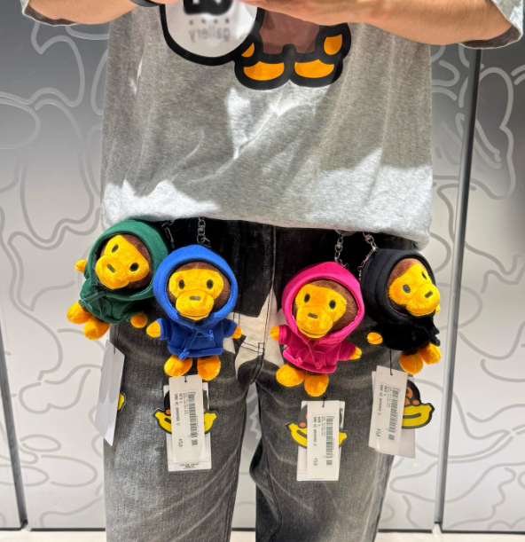 2025 Ape BAPE BABY MILO PLUSH DOLL KEYCHAIN 1 pcs | eBay