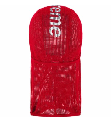 Supreme Red Mesh Lightweight Balaclava In Hand Ships Same Day | eBay