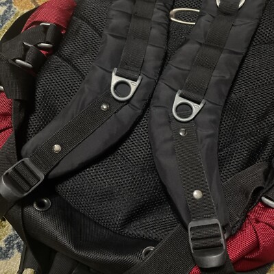 Oakley Software 00S Archive Y2K Tactical Red Icon Tech Polyester