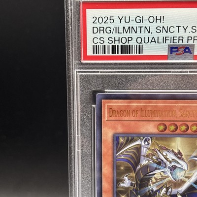 PSA 10 Dragon of Illumination Sanctuary's Shield 2025-EN004