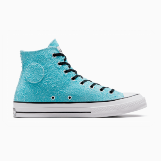 Converse x Stussy Chuck 70 High Top Sneakers 'Sky Blue' - A07663C
