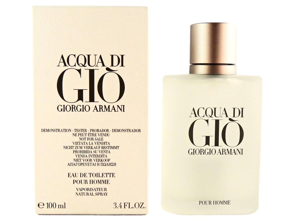 GIORGIO ARMANI ACQUA DI GIO EDT 100ml 3.4fl oz NEW IN BOX | eBay