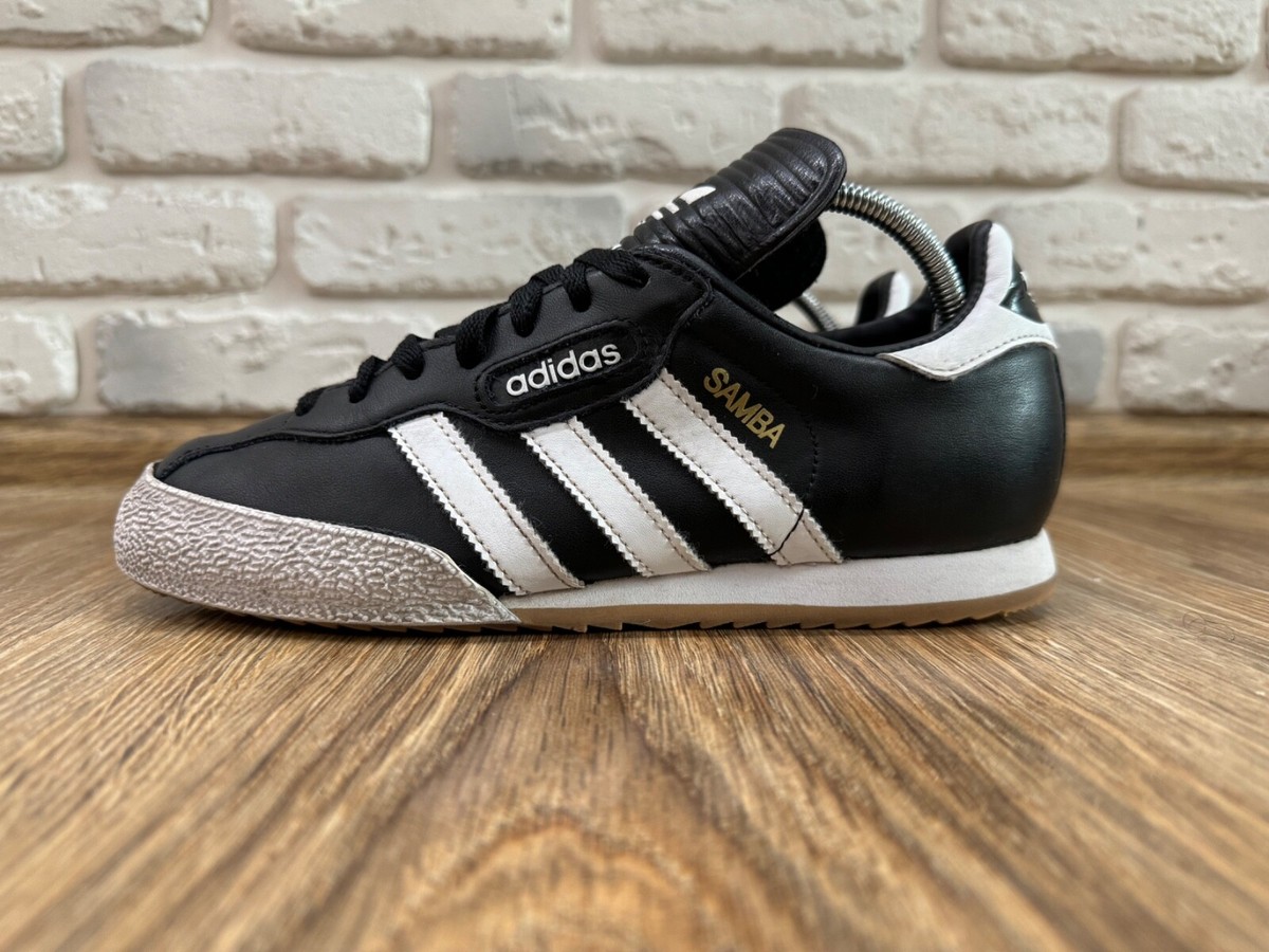ADIDAS SAMBA SUPER BLACK Sneakers 019099 Size 39.5 | eBay