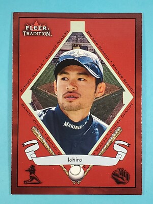 2002 Fleer Tradition Ichiro Seattle Mariners #487 ⚾ | eBay