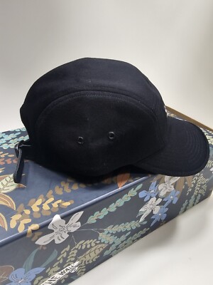 Supreme Wool Camp Cap Black FW20 | eBay