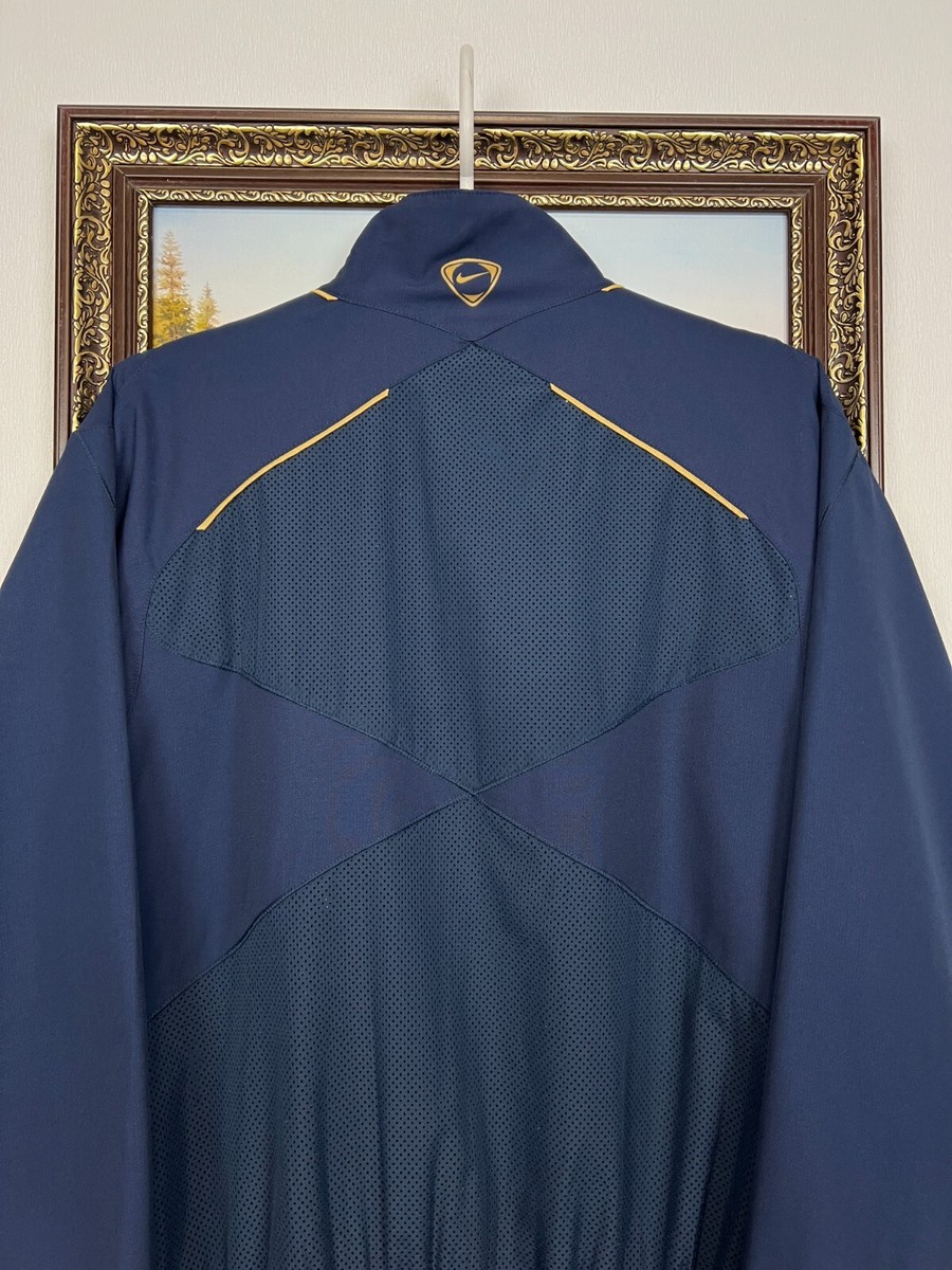 Vintage Nike Arsenal Football Jacket Soccer Blue Track Top Mens