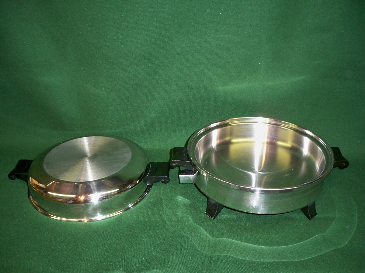 WEST BEND Society Liquid Oil Core Waterless Cookware Electric