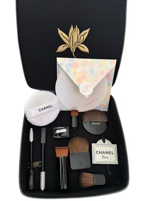 Chanel Sublimage Case With Chanel Lê Beige Brushes set | eBay