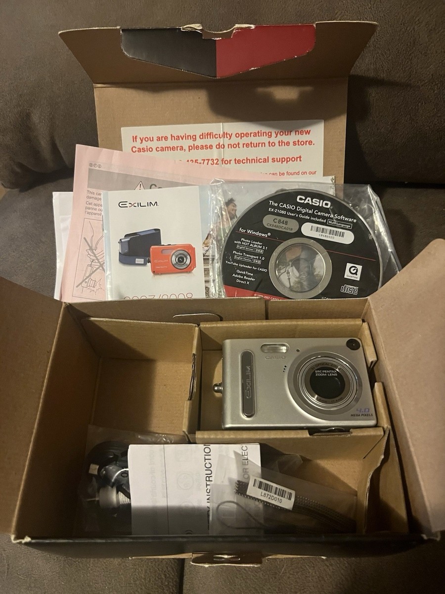 Casio EXILIM ZOOM EX-Z1080 10.1MP Digital Camera - Black for sale