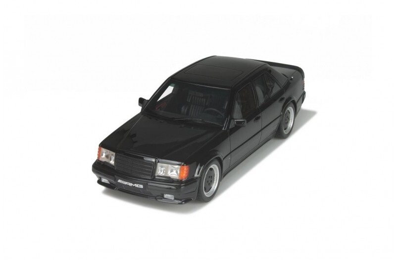 OTTO MOBILE 1986 Mercedes 300 E 5.6 AMG ''THE HAMMER'' Black 1:18