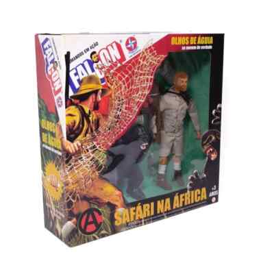 GI JOE FALCON SAFARI IN AFRICA EAGLE EYES ESTRELA BRAZIL 1/6 SCALE