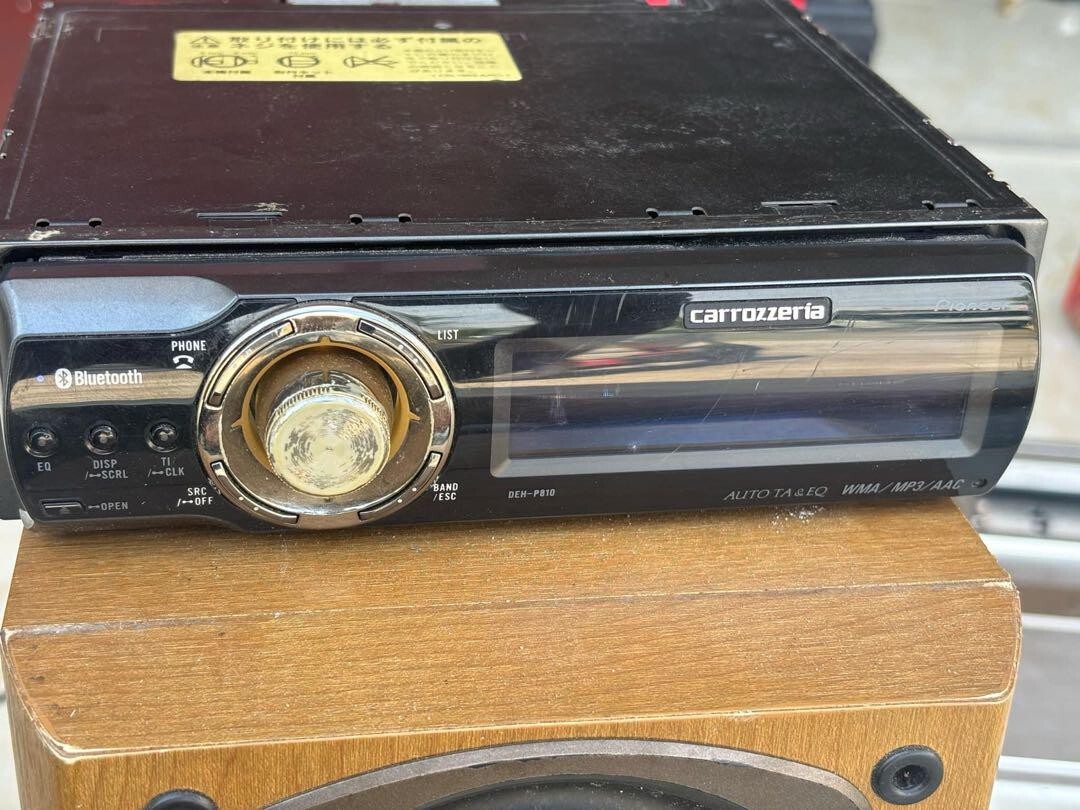 Pioneer DEH-P810 Carrozzeria CD player car stereo Bluetooth