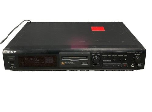 Sony MDS-S38 MiniDisc MD Recorder Deck Hi-Fi Audio RCA Optical