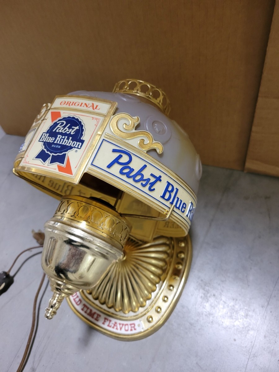 Pabst Blue Ribbon Illuminated Rotating Light Vintage (1968) | eBay