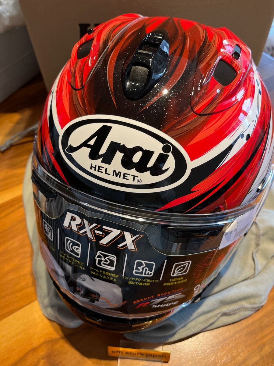 Arai Full face helmet RX-7X Corsair-X RX-7V NAGASHIMA NEW | eBay