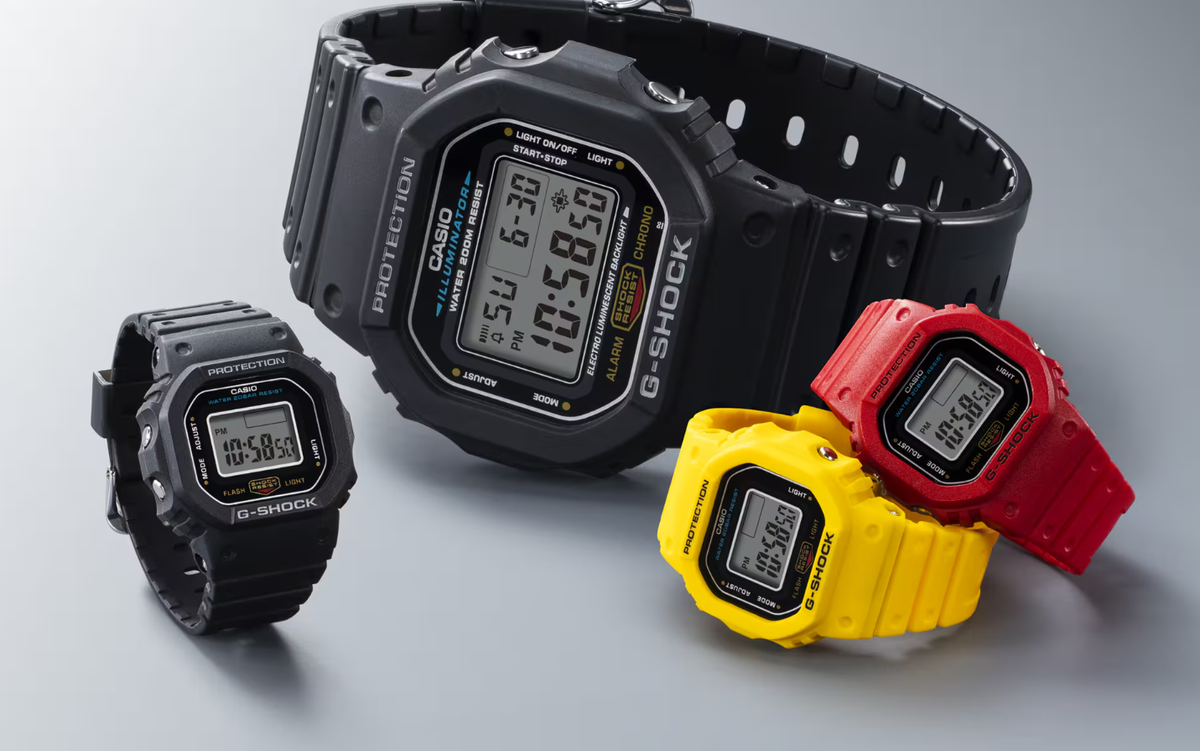 CASIO G-SHOCK Nano DWN-5600-1JR Ring Watch Black 5600 SERIES