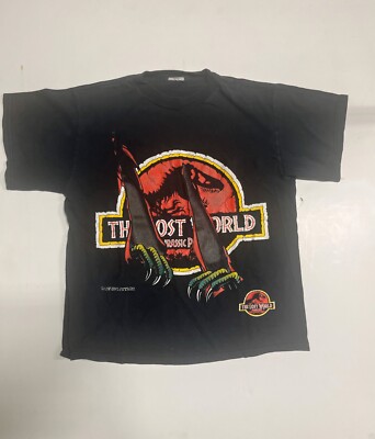 Vintage 90's Jurassic Park The Lost World Movie T-Shirt | eBay