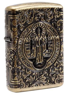 Zippo Windproof Armor St. Benedict Lighter, Constantine, 29719 New