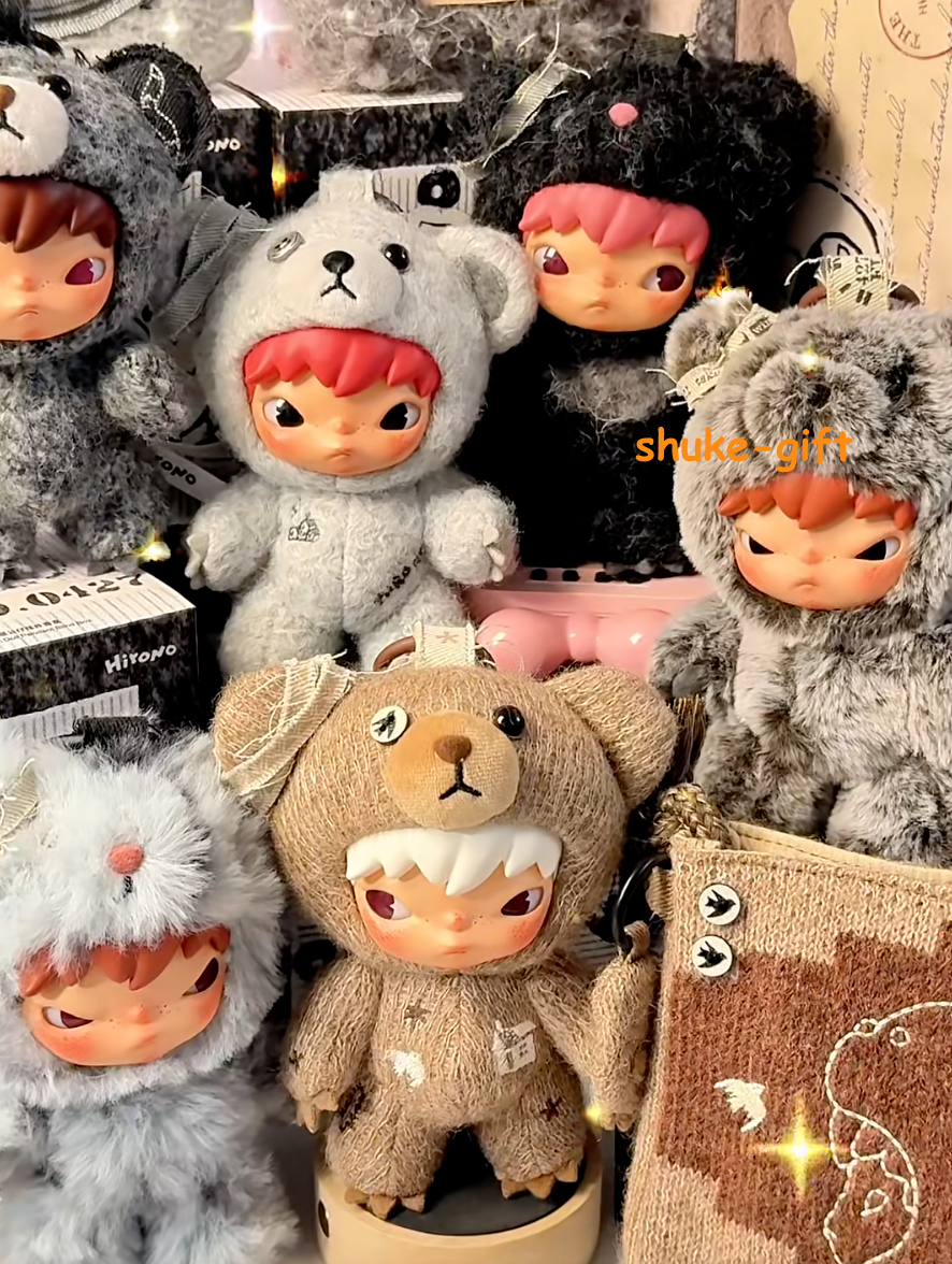 Authentic Hirono Road Journal Series Blind Box Plush Doll Gift