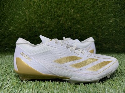 Adidas Adizero Electric White Gold Football Cleats IE4381 Men's