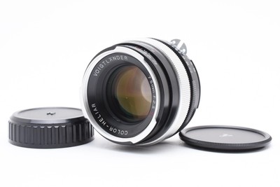Near Mint] Voigtlander Color-Heliar 75mm f2/.5 SL Lens Nikon F ais