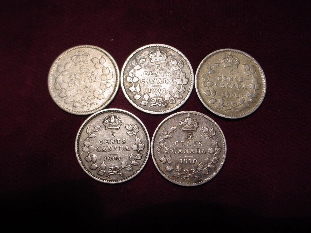 イ*レ様 1903年-1908年中国 福建省 5セント銀貨3.6カンダレーン ハ イ