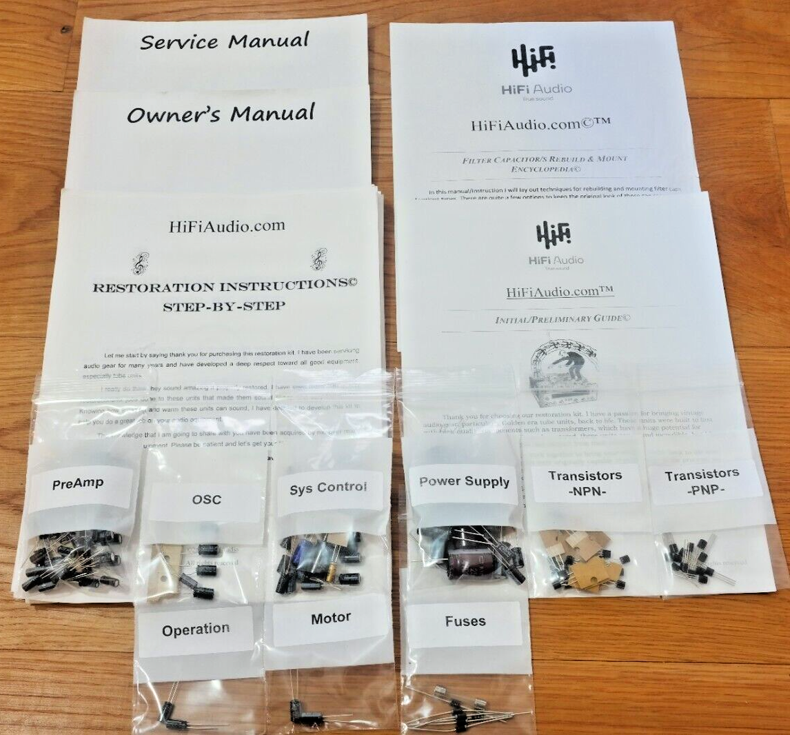 Akai GX-75 restoration rebuild upgrade kit repair capacitor