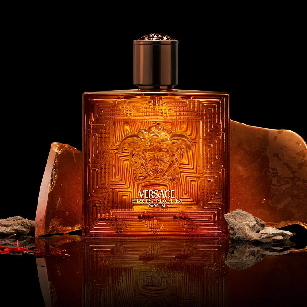 Versace Eros Najim Parfum Spray for Men 3.4oz NEW in Brown Box | eBay