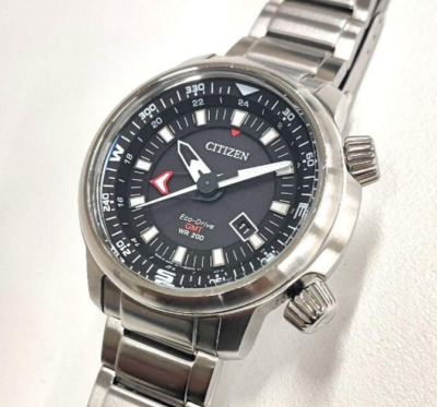 Citizen B877-R005600 Eco Drive GMT Promaster Pilot 200m Diver