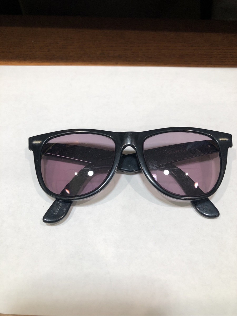 Vintage Blues Brothers Ray Ban Wayfarer II Sunglasses Black Frames