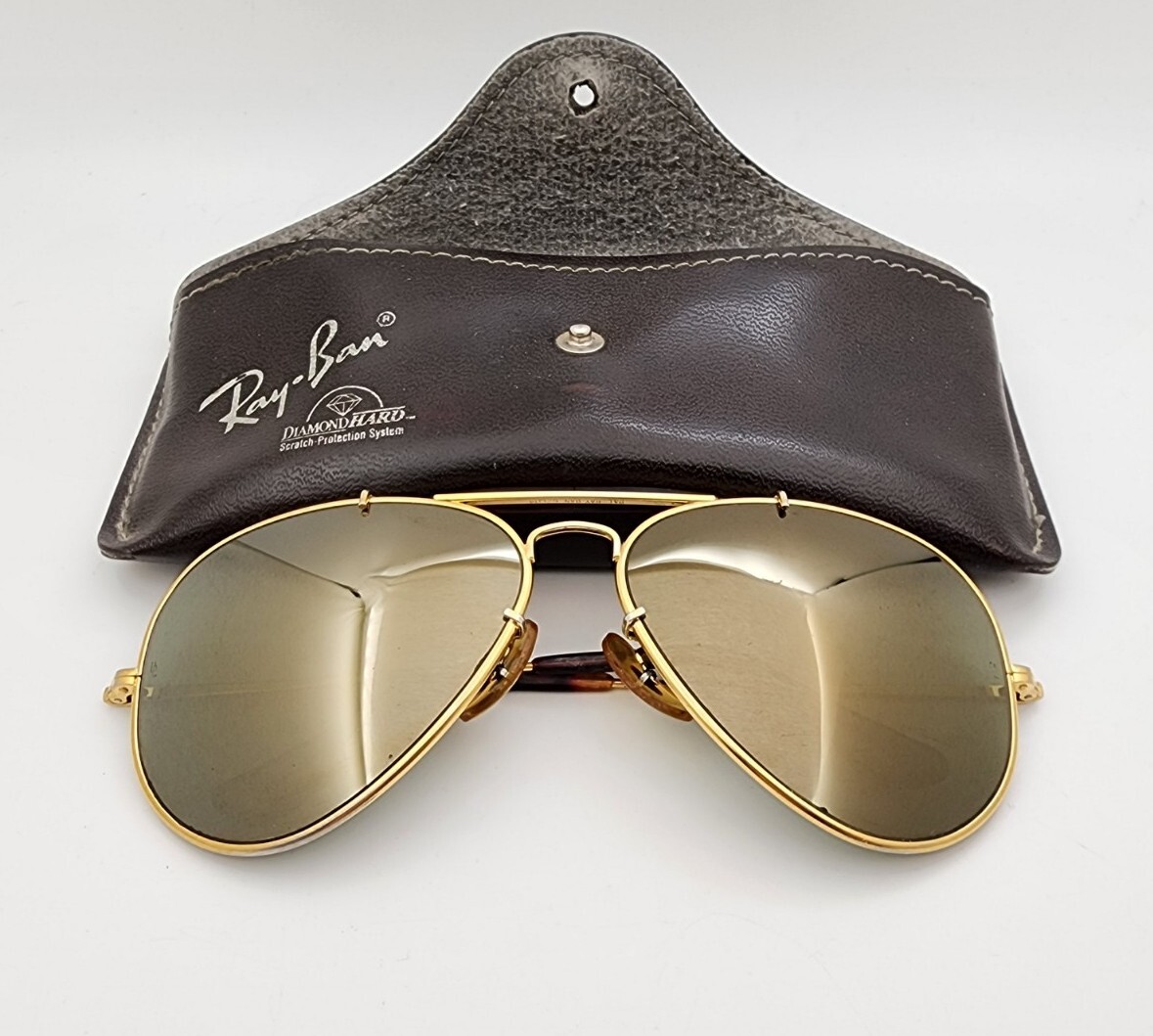 Vintage B&L Ray Ban Bausch & Lomb G15 Diamond Hard 62mm