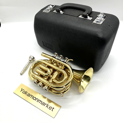 Jupiter Jpt-416 Pocket trumpet Musical instrument With Hard Case