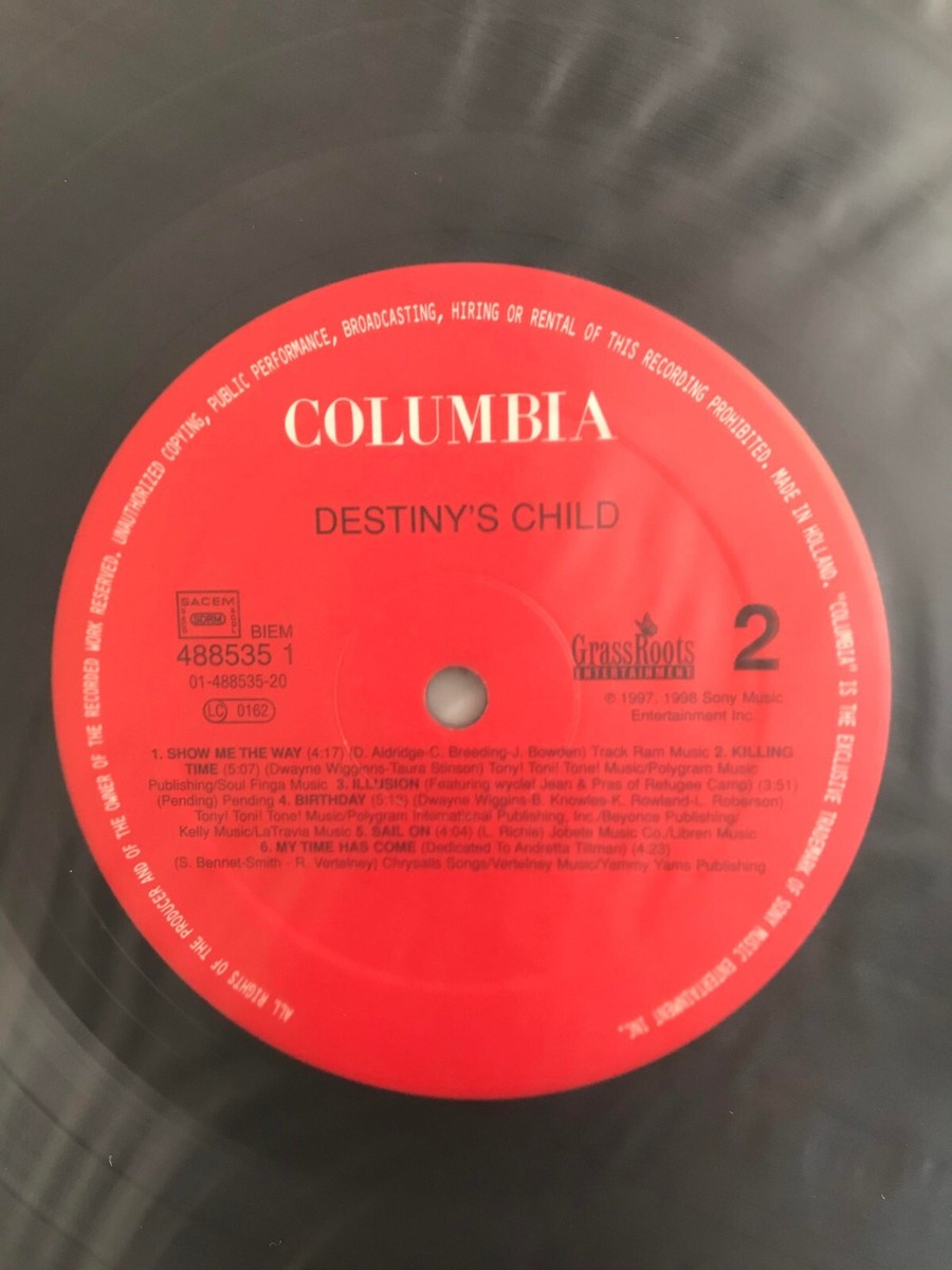 Destiny's Child / ST 1st Album 1998 EU Original LP Vinyl Columbia