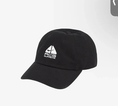 Nike x supreme acg denim 6 panel black cap | eBay