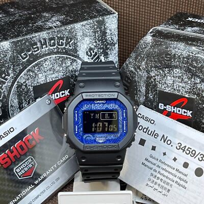 Casio G-Shock GW-B5600BP-1D Paisley Blue Digital Solar Power