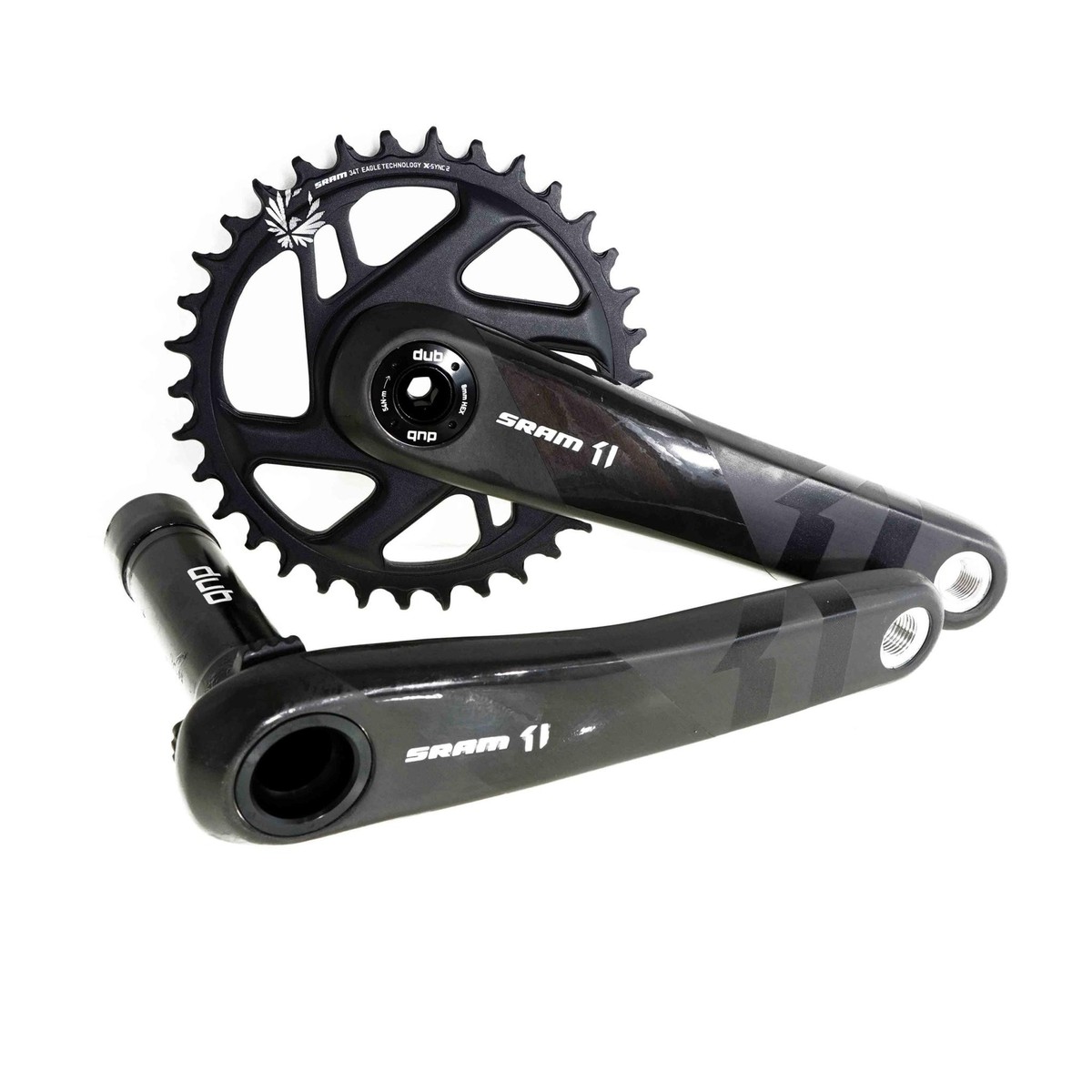 SRAM X1-Carbon Eagle DUB Bike Crankset 1x12s 170mm /175mmx34T