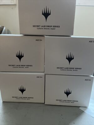 MTG Secret Lair - Culture Shock Bundle - All 5 Shock Land Sets