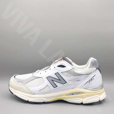 New Balance 990v3 MiUSA Teddy Santis Sea Salt | New | M990AL3 | eBay